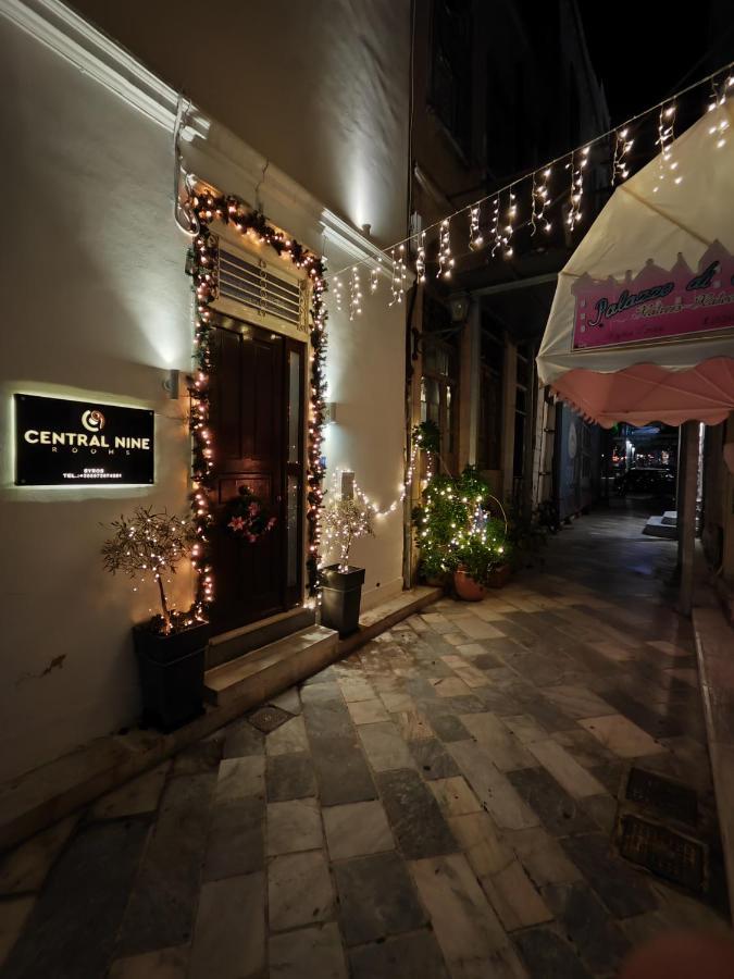 Central 9 Rooms Ermoupoli Exterior foto